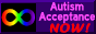 autism acceptance now! 88x31 button
