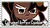 caramel arrow cookie stamp