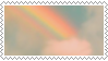rainbow stamp