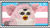 trans furby stamp